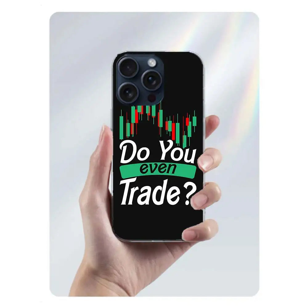 Day Trader Trader Trading Clear Case For Apple iPhone 12 13 Mini TPU 11 14+ 15 16 Pro Max Capa Plus XR X XS Max Phone Cover Sili