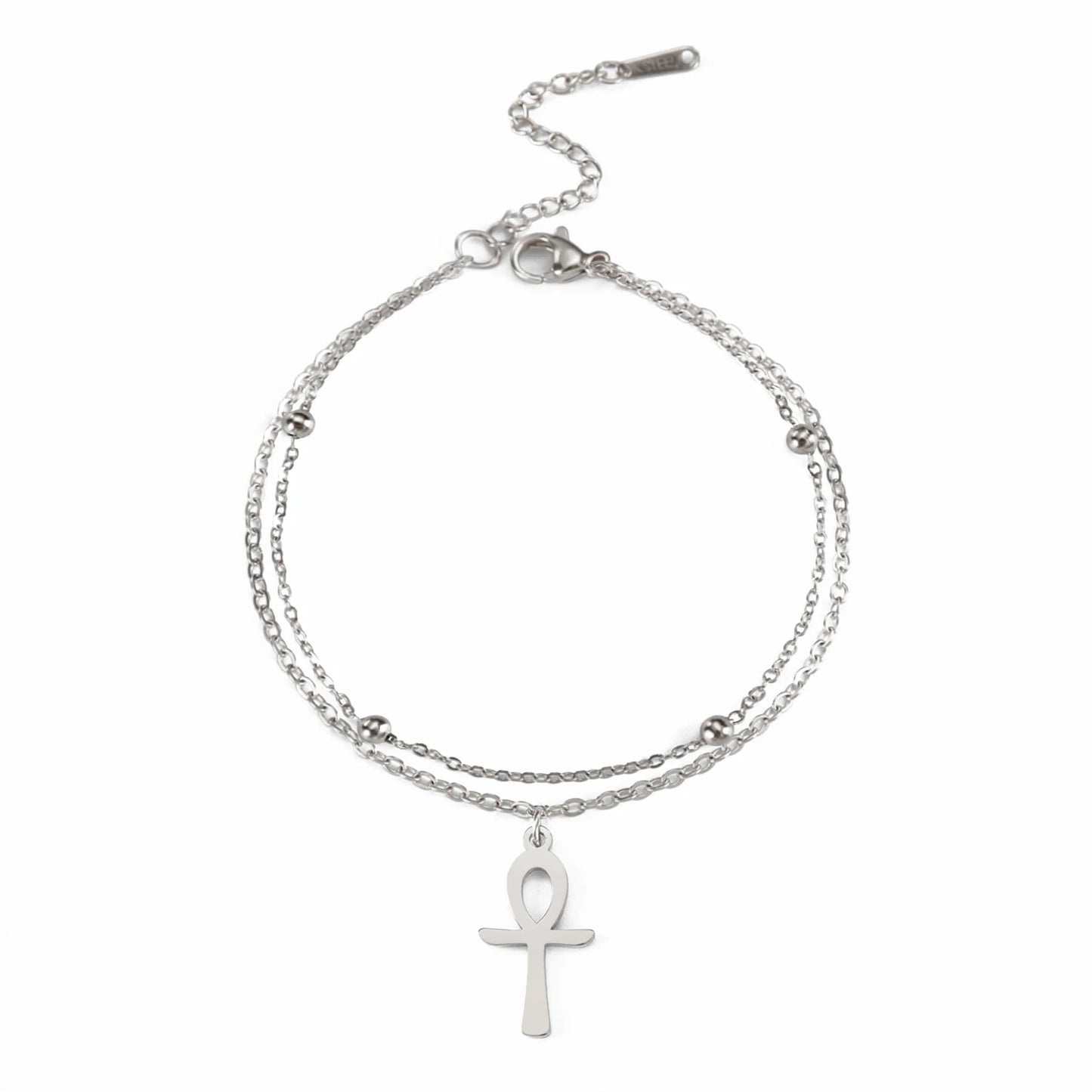 Lucktune Egypt Cross Anklets Bracelet