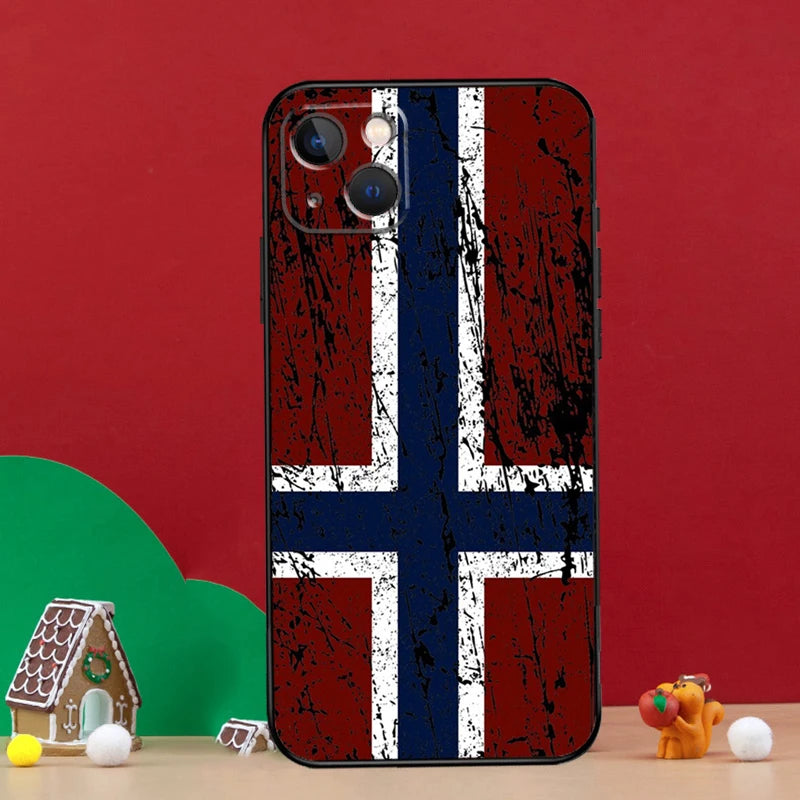 Norway Flag Protective iPhone Case