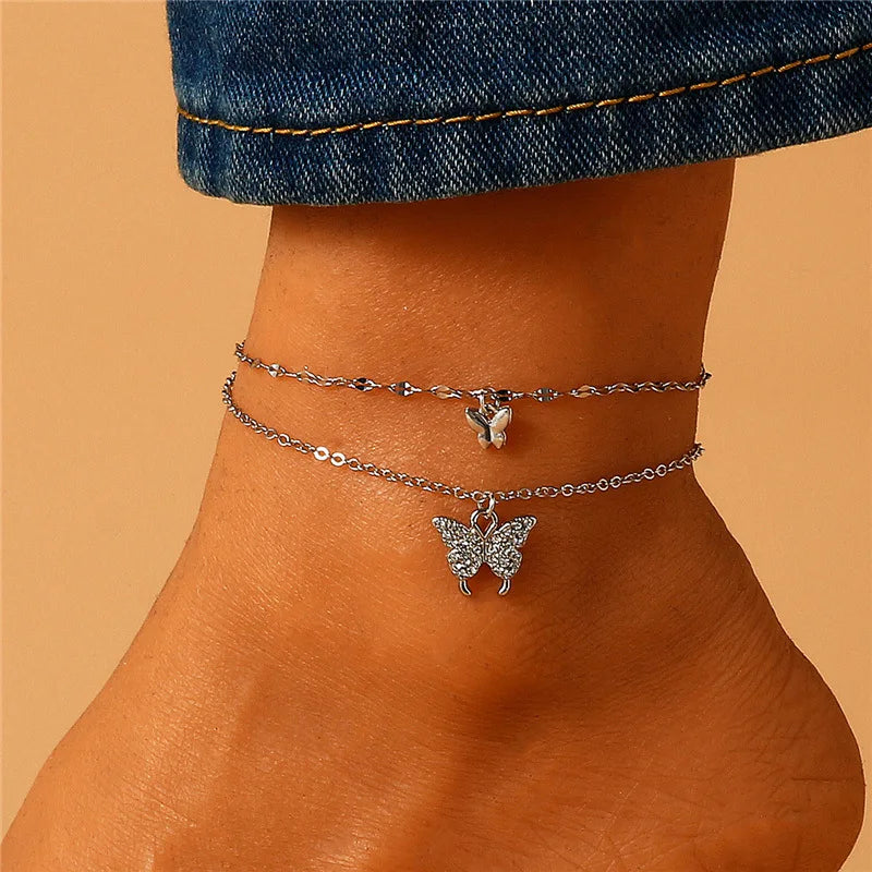 Bohemian Snake Ankle Bracelet