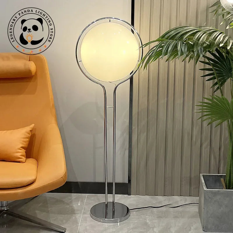 Modern Designer Floor Lamps Bauhaus Art White Glass Ball Lights Living Room Hotel Study Lofa Bedroom Bedside Home Decor Fixtures