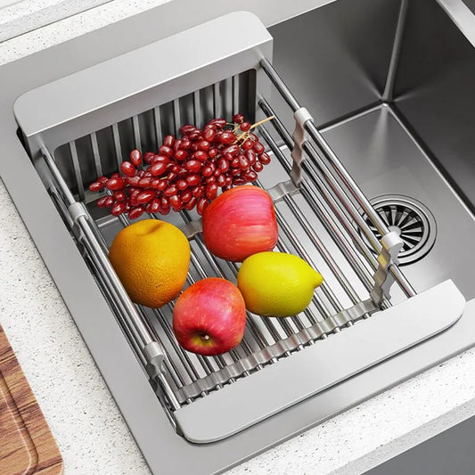 Stainless Steel Kitchen Sink Drain Rack Vakasi