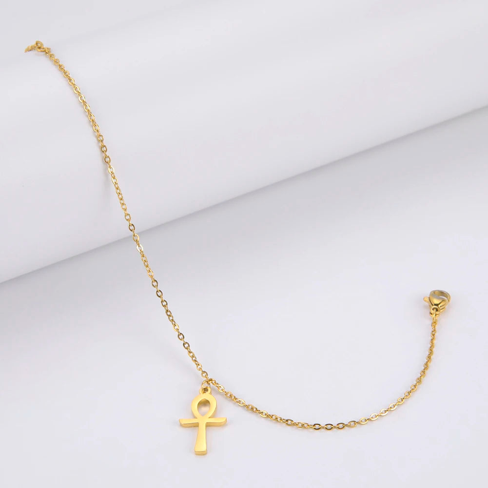 Lucktune Egypt Cross Anklets Bracelet