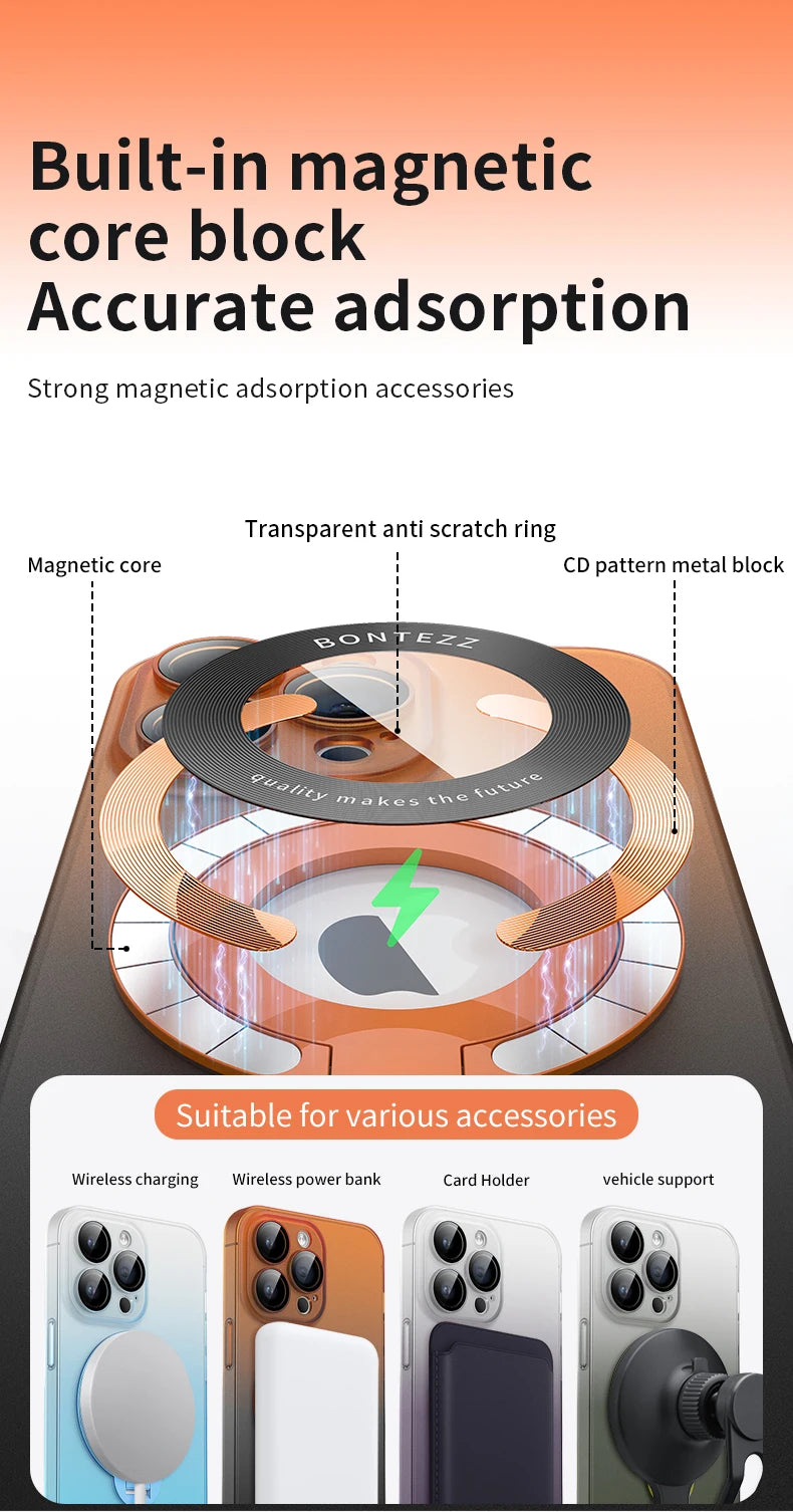 Magsafe Case Fashion Gradient Color