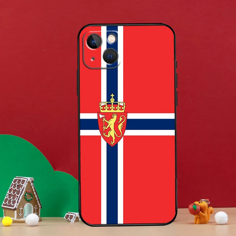 Norway Flag Protective iPhone Case