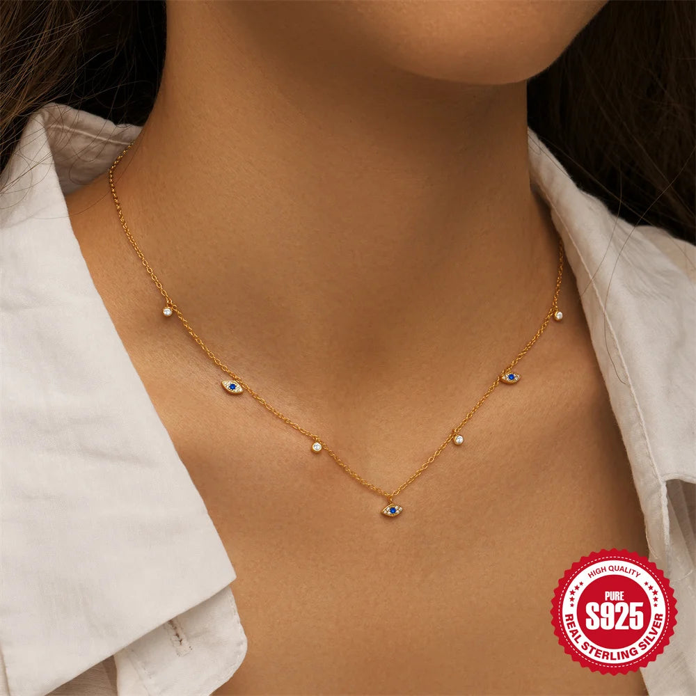 925 Sterling Silver Simple Water Drop Jewelry