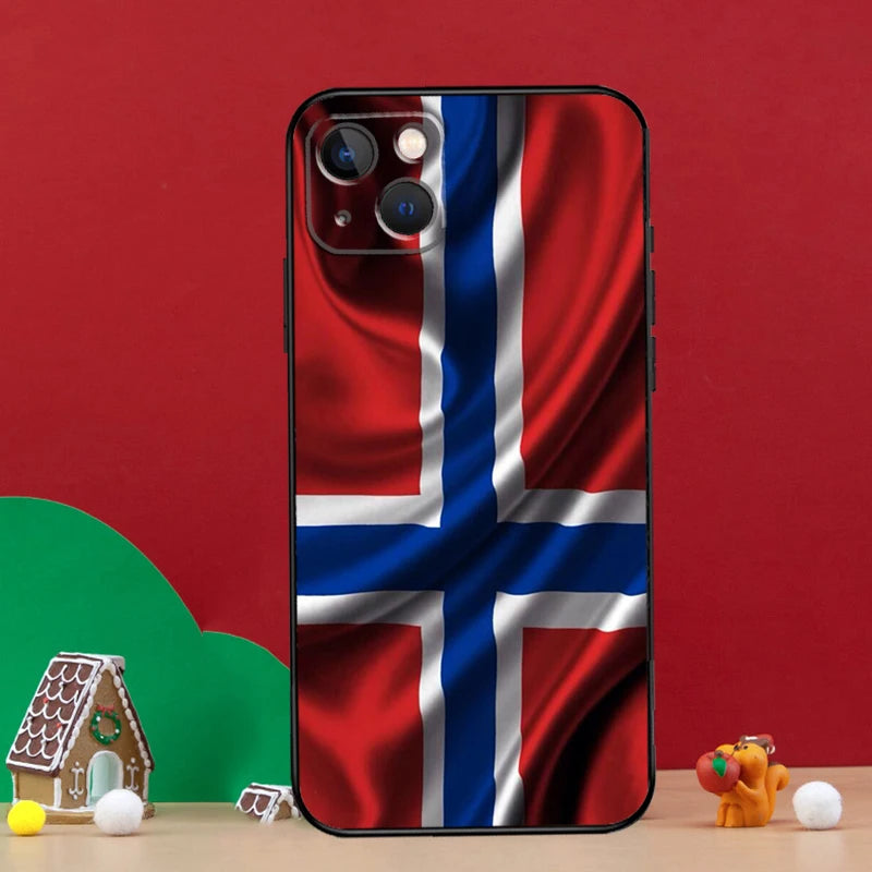 Norway Flag Protective iPhone Case