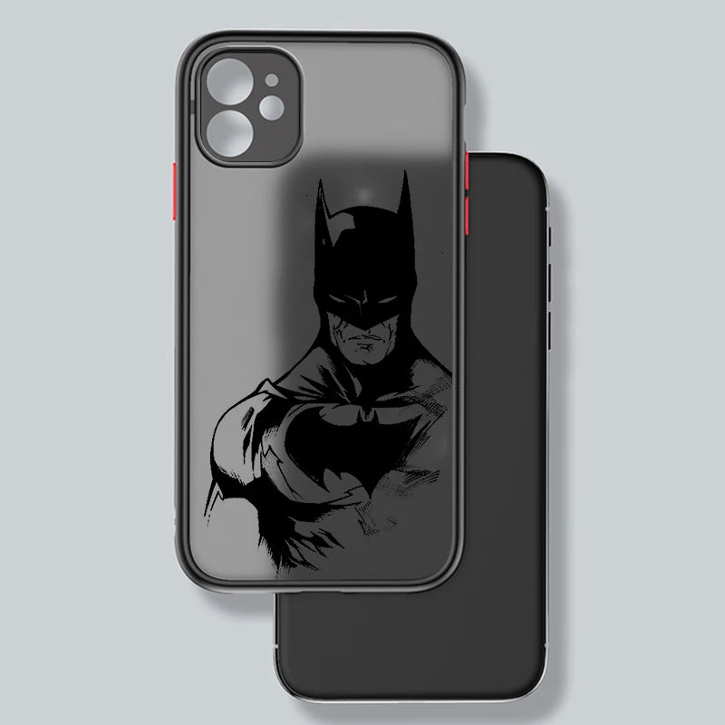 Luxury Batman Frosted Translucent Case