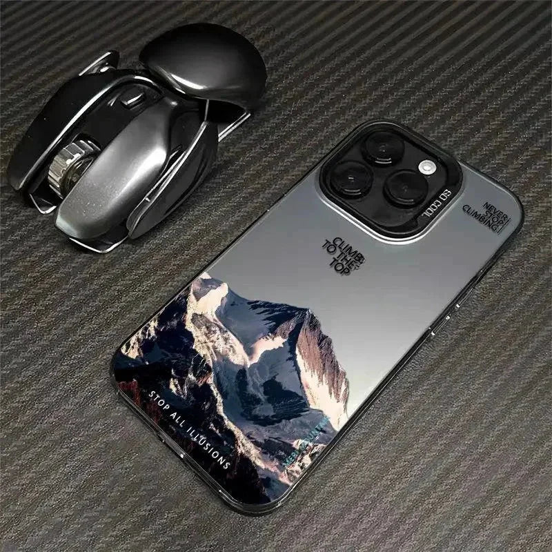 Matte Case Snow Mountain Design