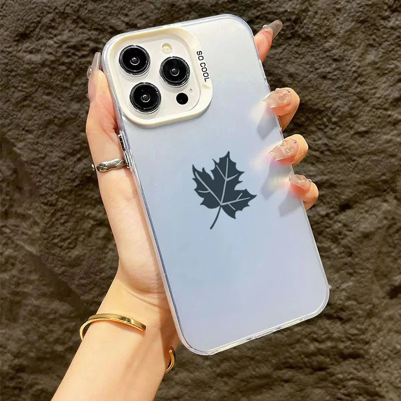 High Quality Maple Leaf Samsung Case