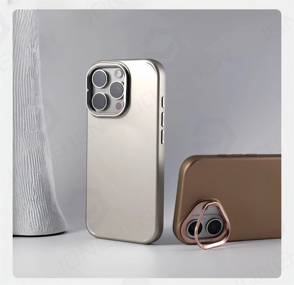 Slim Metallic Matte iPhone Casing