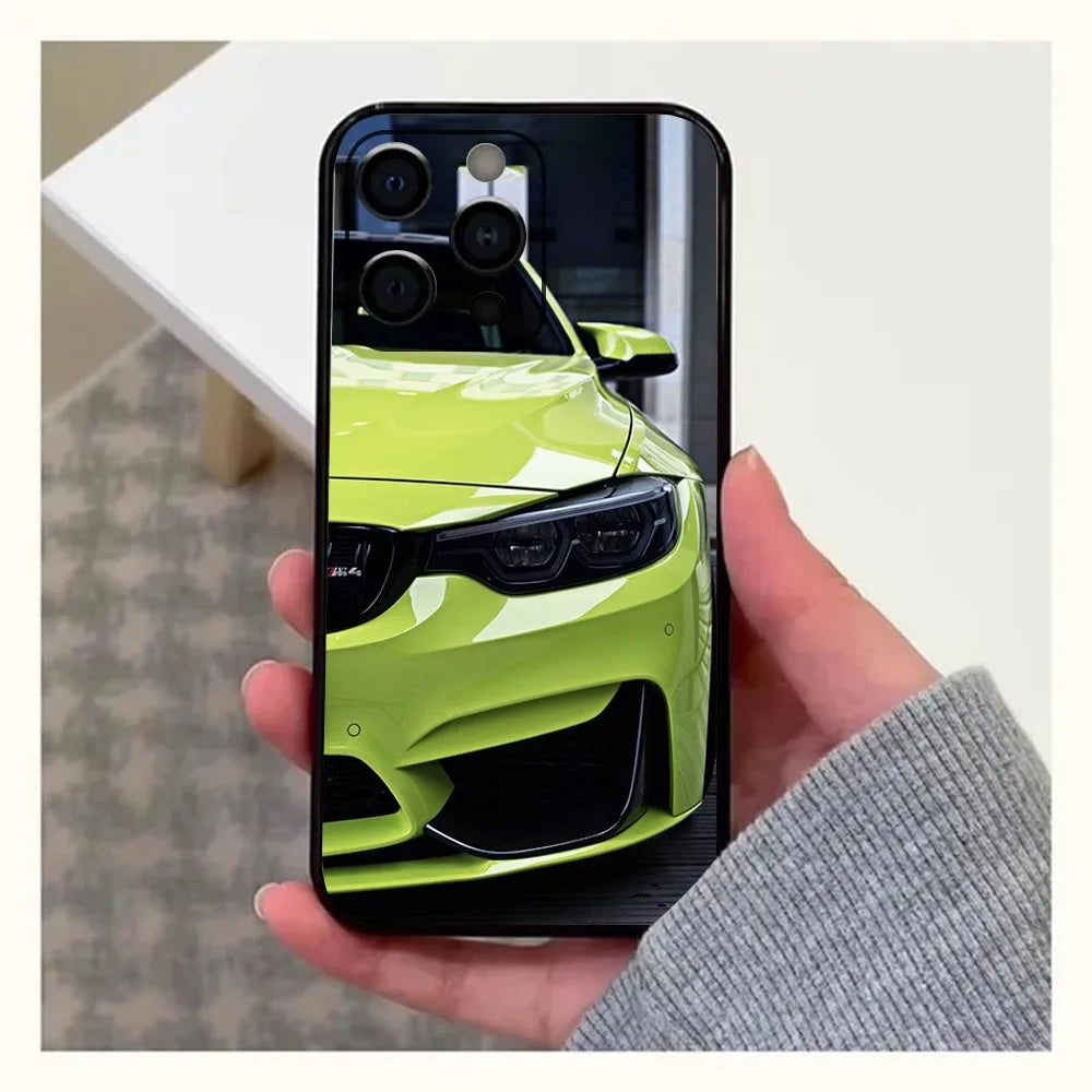 Cool Black Bmw's iPhone Case