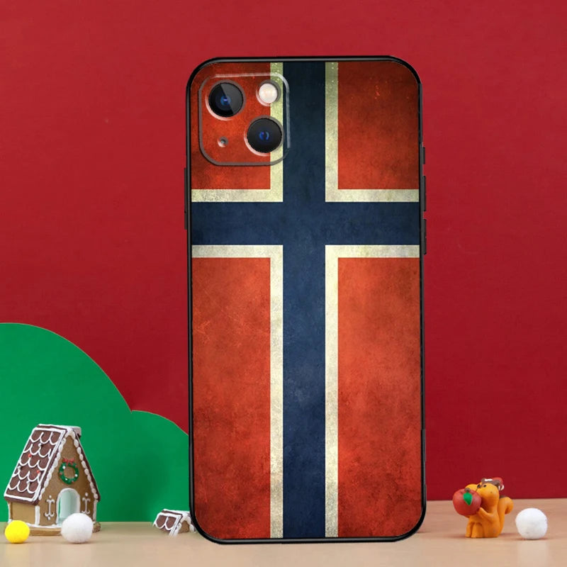 Norway Flag Protective iPhone Case