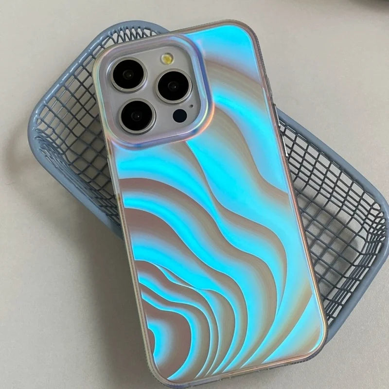 Luxury Wave Laser Protective Case