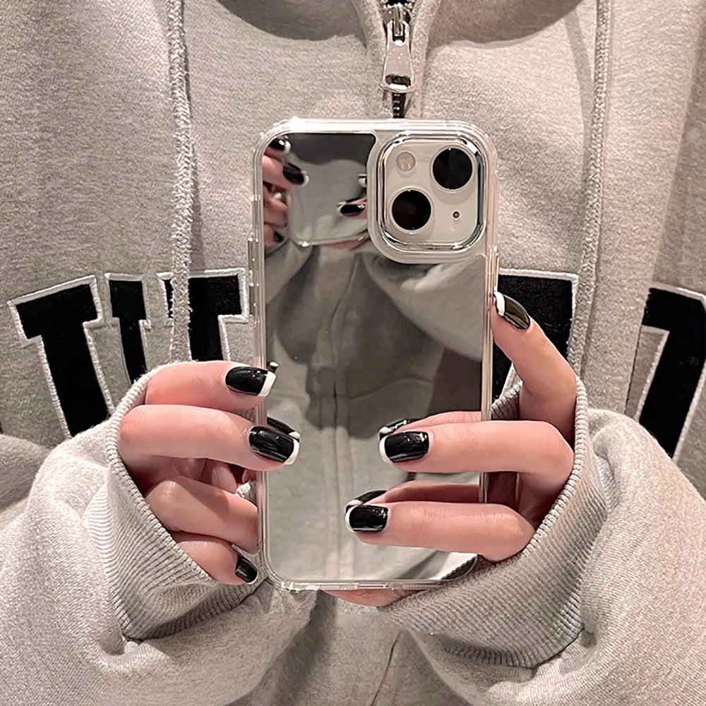 Luxury Mirror iPhone Shockproof Case