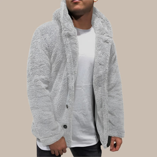 Fashion Fluffy Fleece Hooded - Vakasi