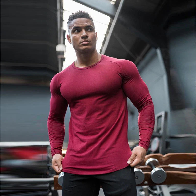 Fitness Long Sleeve Summer Shirt Js