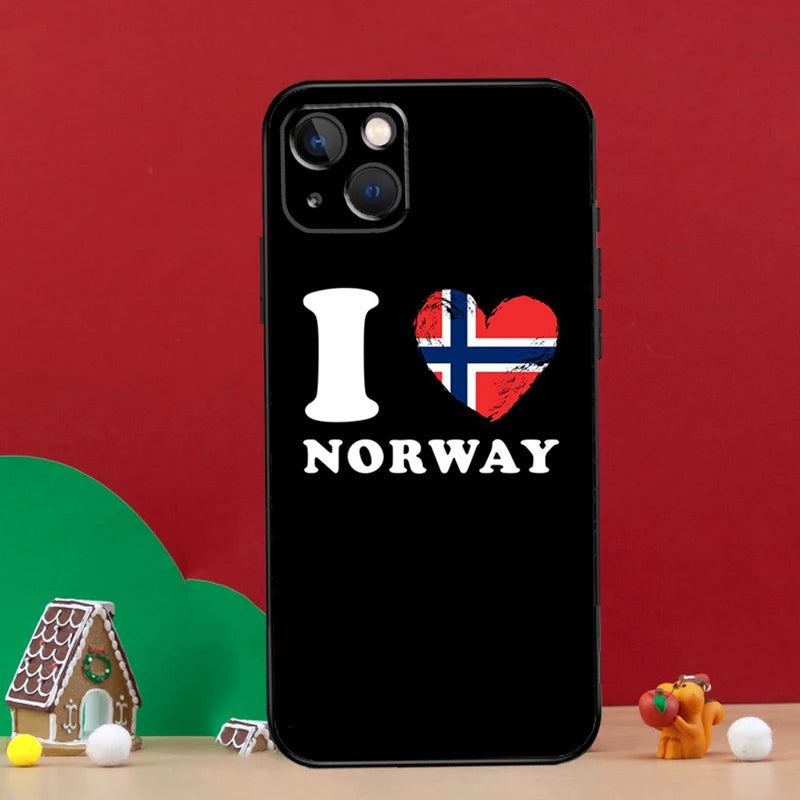 Norway Flag Protective iPhone Case