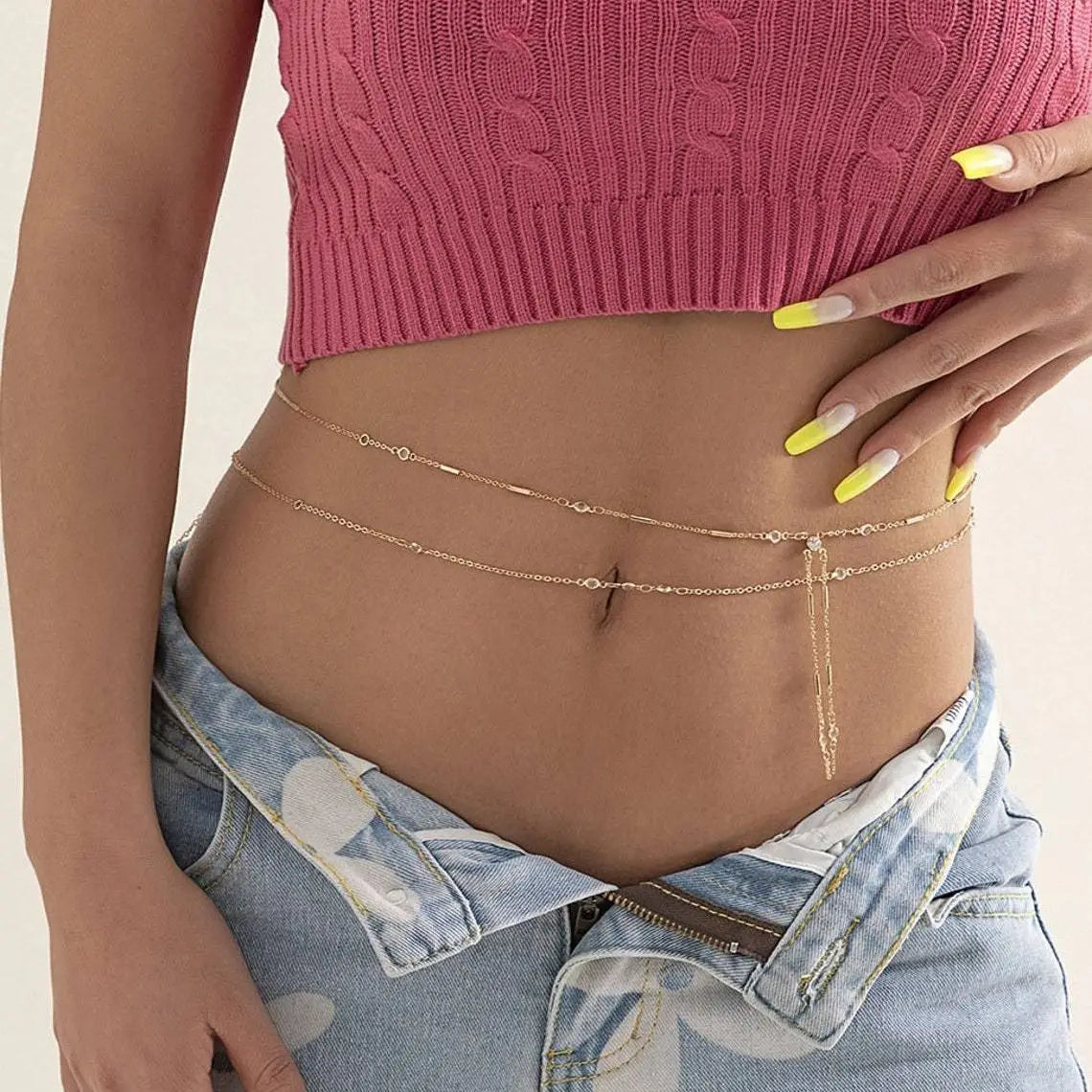 Double Layer Bikini Chain