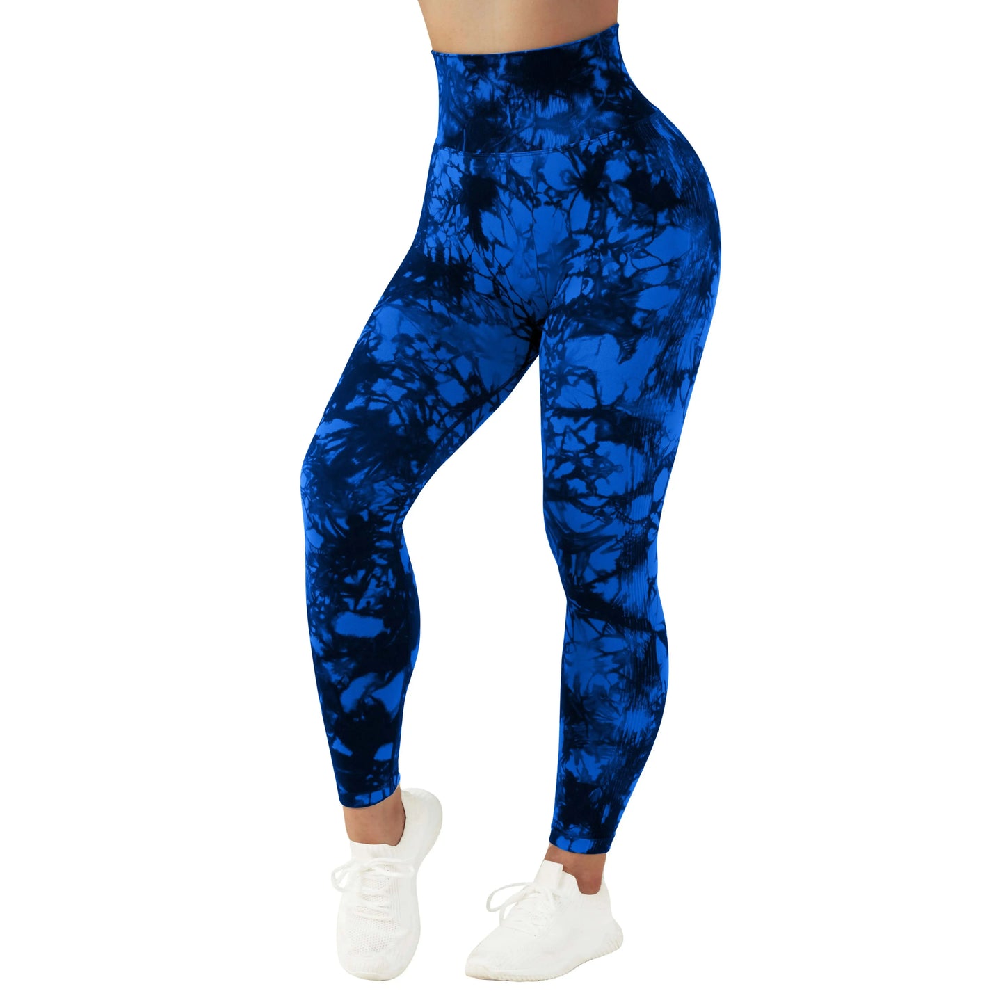 Seamless Leggings for Women Fitness Yoga Pants High Waist Tie Dye Legging Workout Scrunch Butt Lifting Sports Gym Tights Woman Js