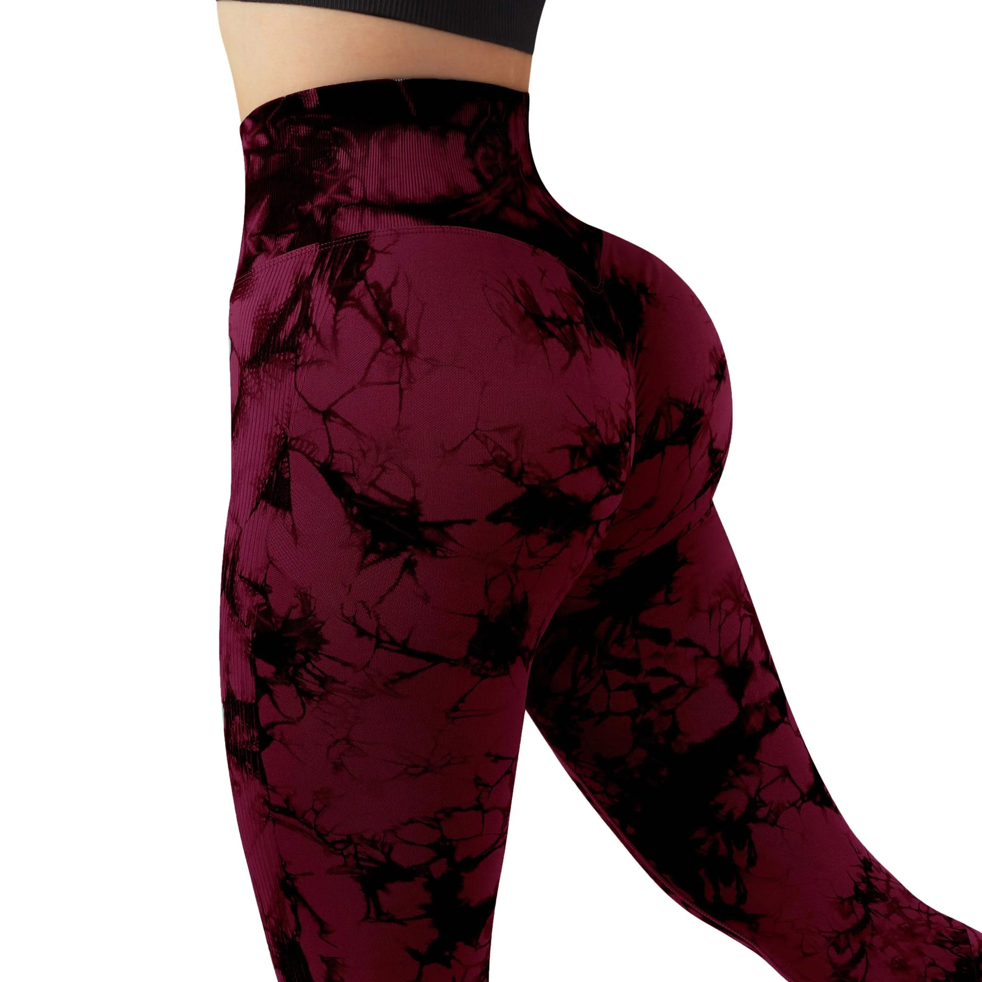 Seamless Leggings for Women Fitness Yoga Pants High Waist Tie Dye Legging Workout Scrunch Butt Lifting Sports Gym Tights Woman Js