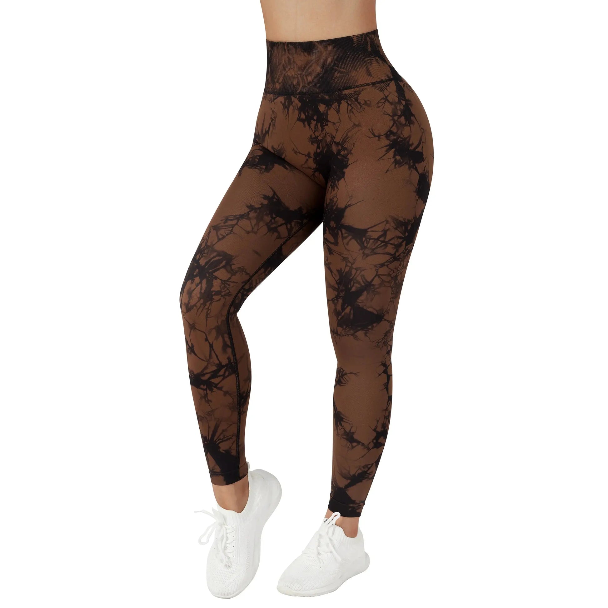 Seamless Leggings for Women Fitness Yoga Pants High Waist Tie Dye Legging Workout Scrunch Butt Lifting Sports Gym Tights Woman Js