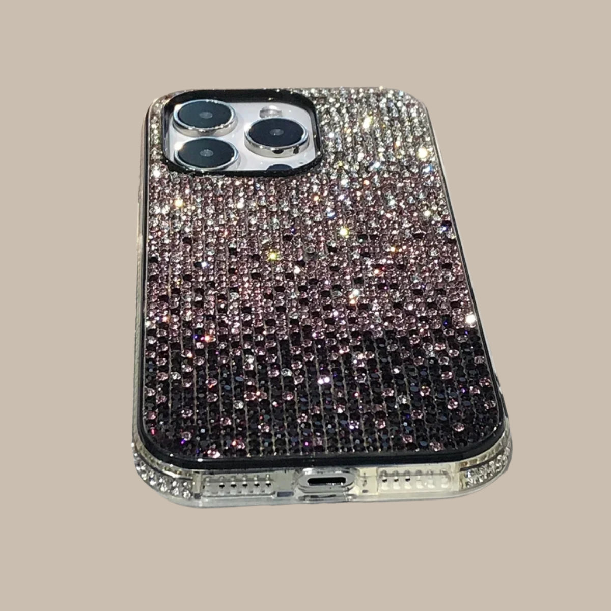 16 15Pro Max Luxury Case Full Shinny Diamond Bumper Frame Cover for iPhone 16 Plus 11 12 13 14 15 Pro Max X Xs Xr 7 8 Plus Cases