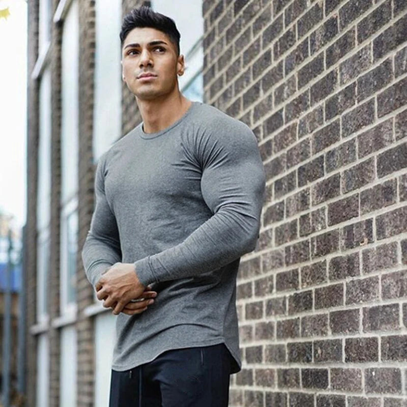 Fitness Long Sleeve Summer Shirt Js