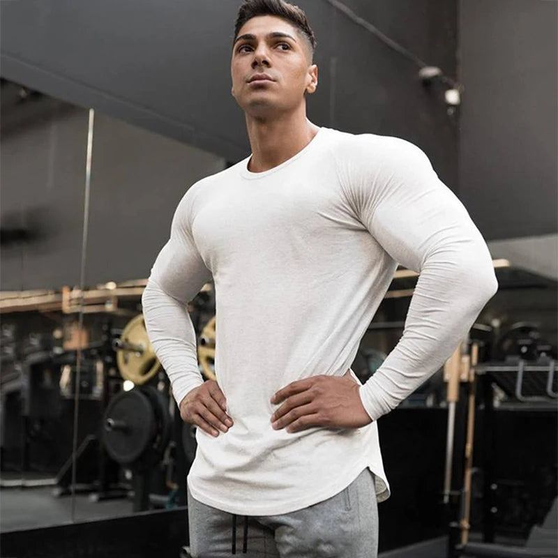 Fitness Long Sleeve Summer Shirt Js