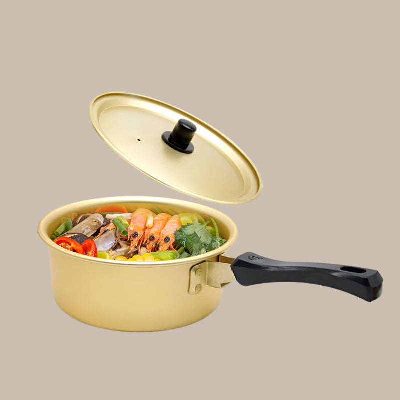 Portable Golden Saucepan