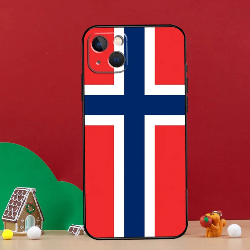 Norway Flag Protective iPhone Case