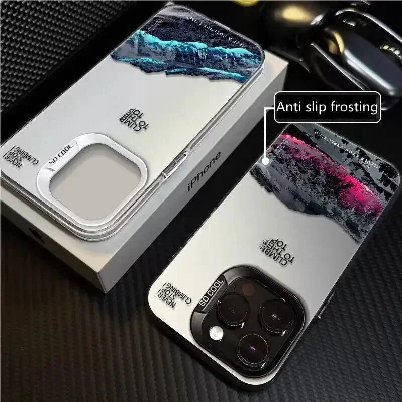 Matte Case Snow Mountain Design