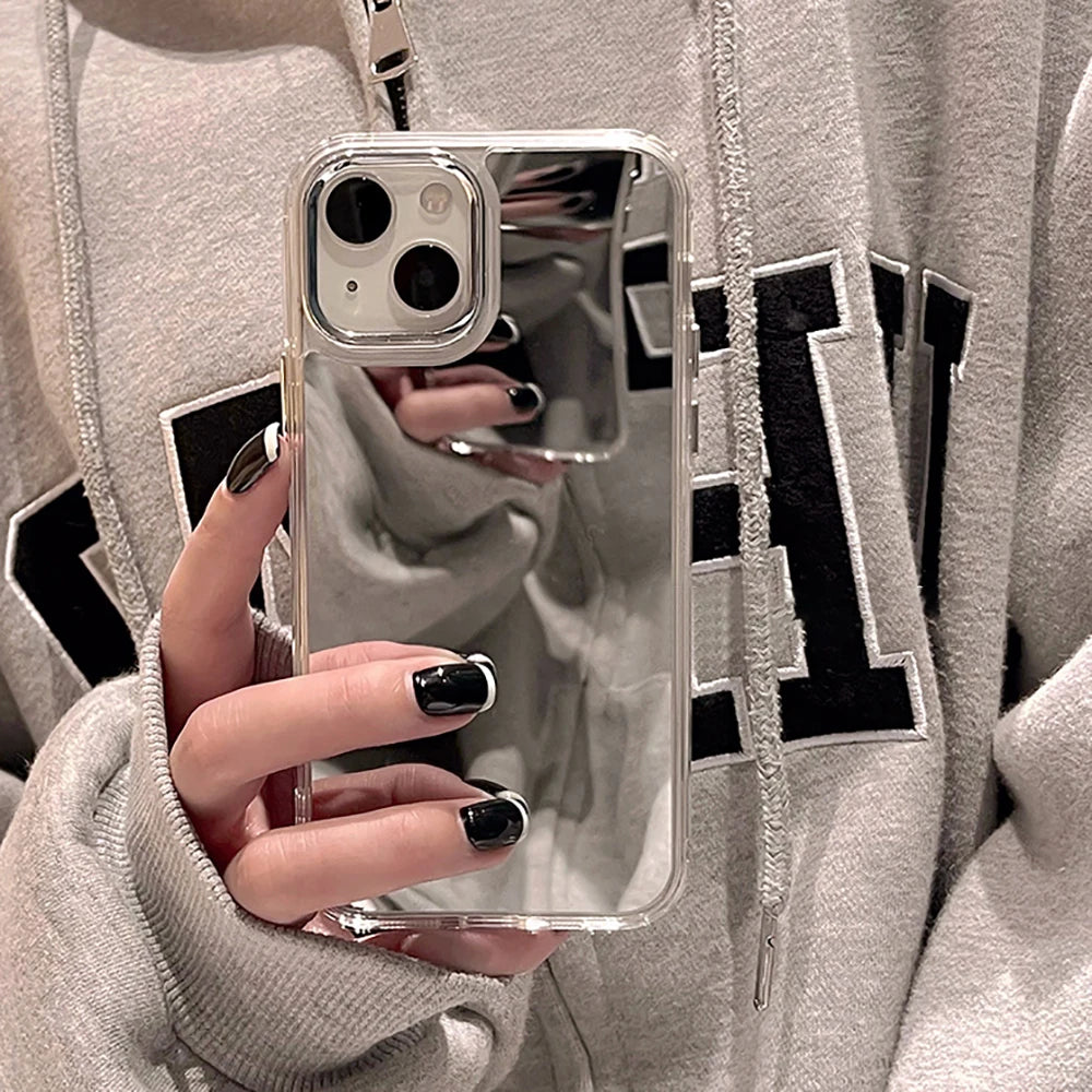 Luxury Mirror iPhone Shockproof Case