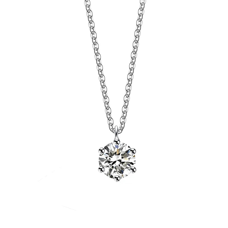 Versatile Single Sparkling Plated Necklace